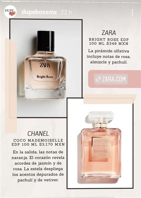 chanel coco mademoiselle dupe zara